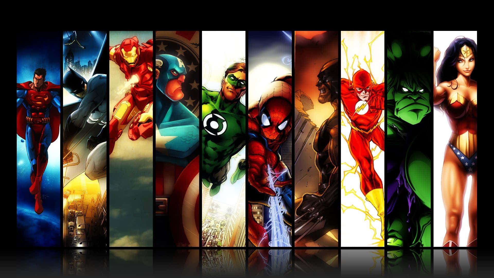 Superhero Collage