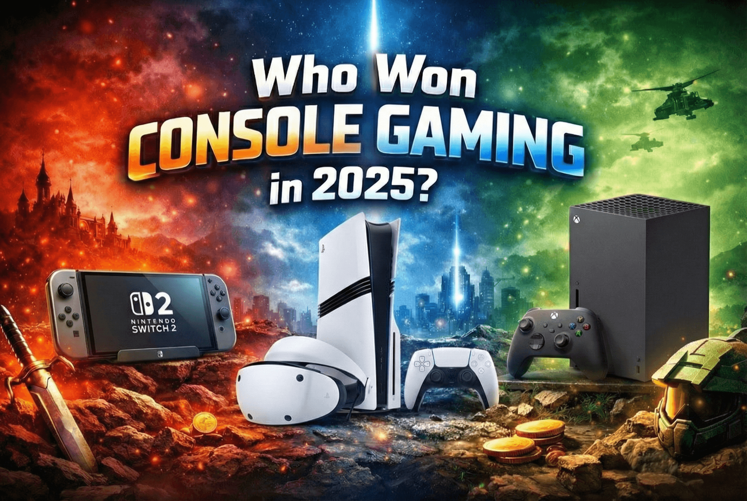 Who Won Console Gaming in 2025? PlayStation vs Xbox vs Nintendo, Ranked