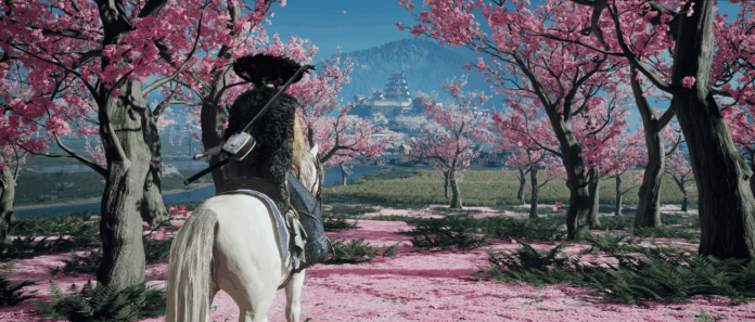 Ghost Of Y7 Ghost Of Yotei rider on horse