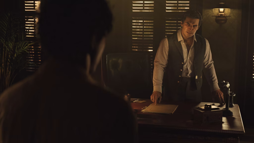 Mafia: The Old Country office scene