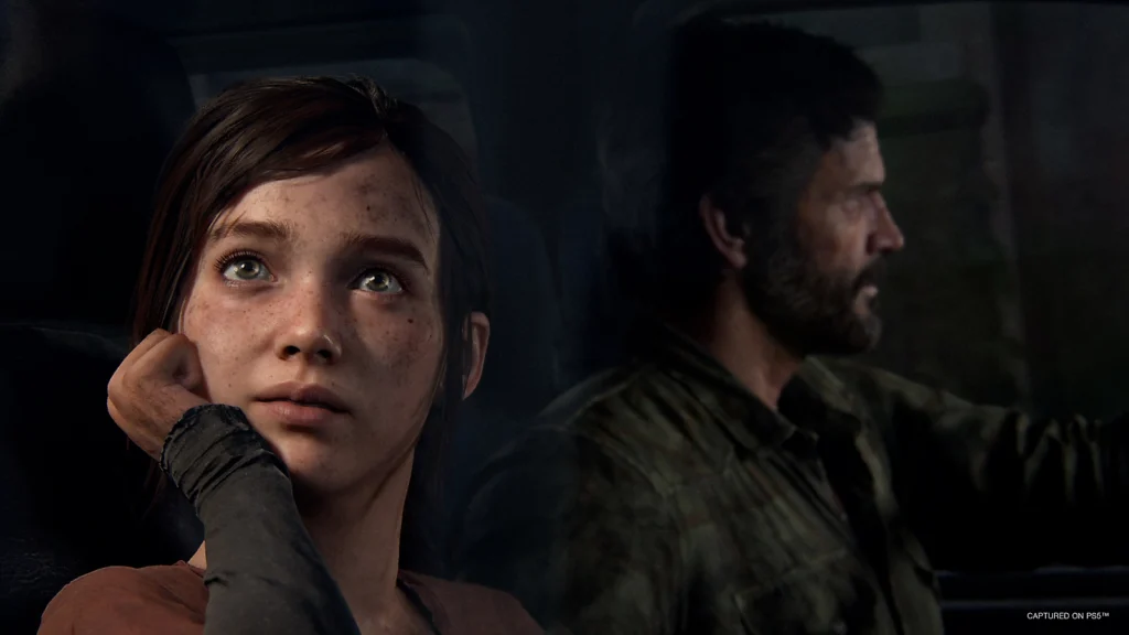 Ellie and Joel from The Last Of Us