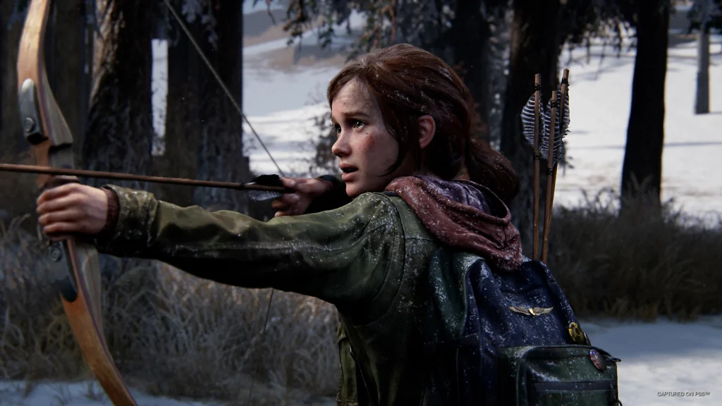 The Last Of Us Ellie with bow