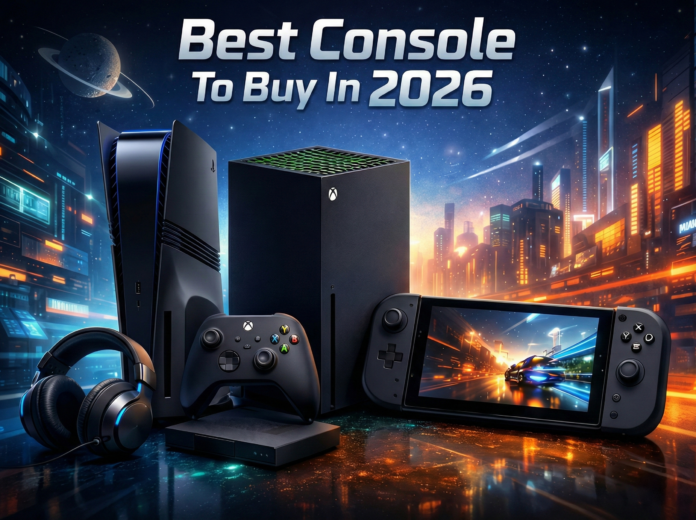 Assorted 2026 gaming consoles