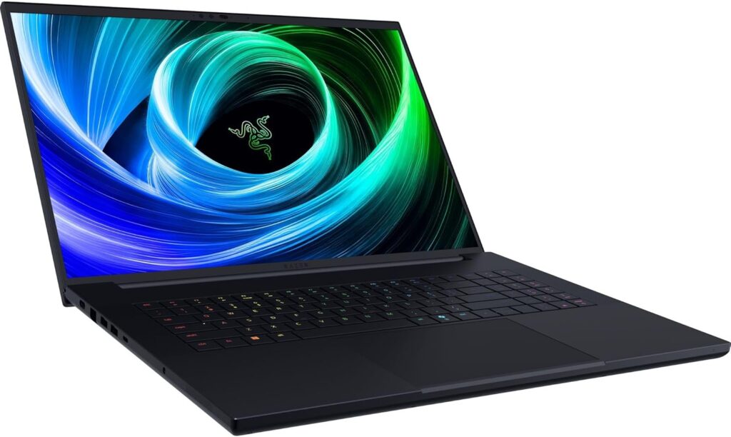 Razer Blade 18 angled image