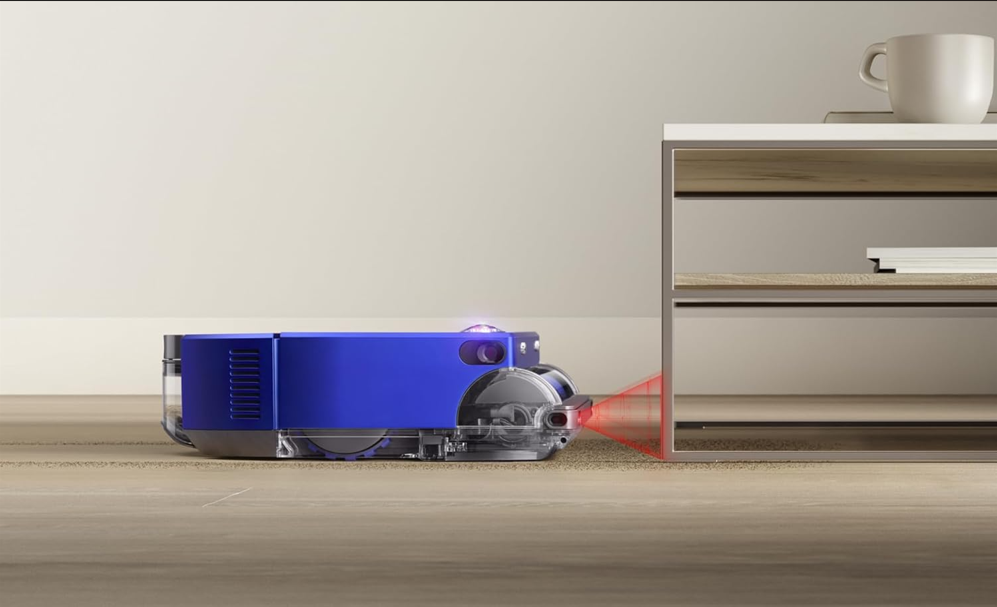 Dyson 360 vacuum side on