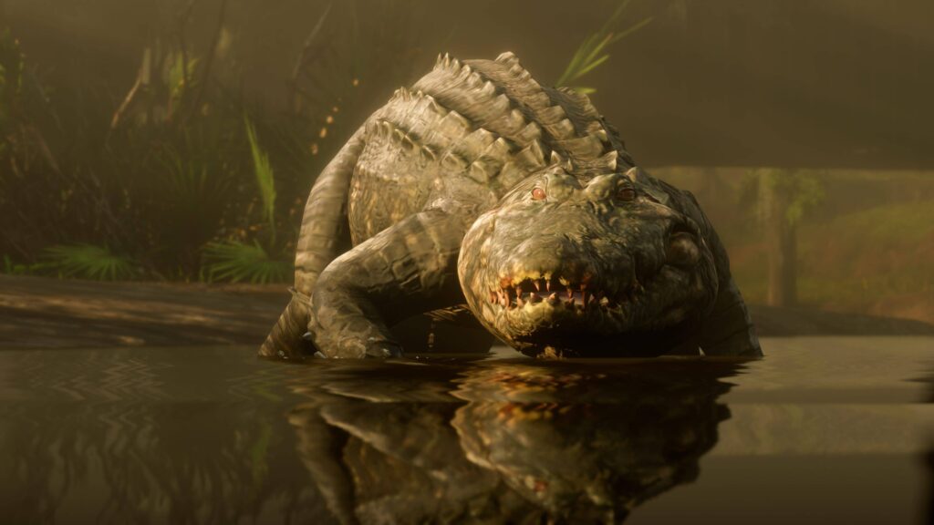 Red Dead Redemption 2 crocodile