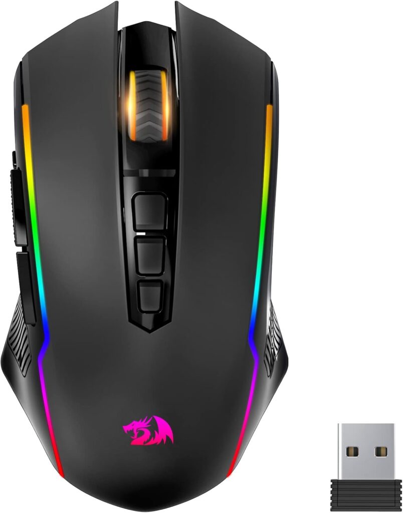 Wireless gaming mouse