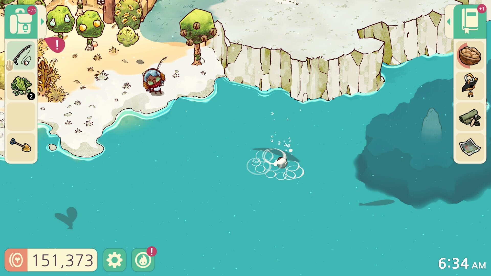 Cozy Grove Switch 2 gameplay — crafting and island exploration