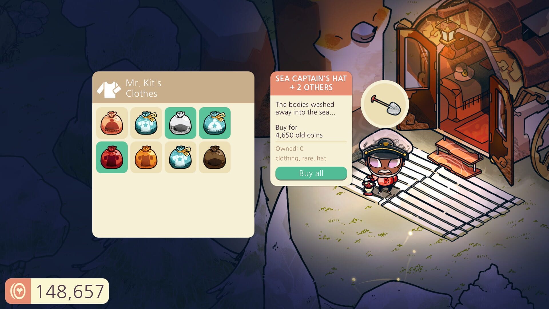 Cozy Grove Switch 2 Edition — colourful restored island area