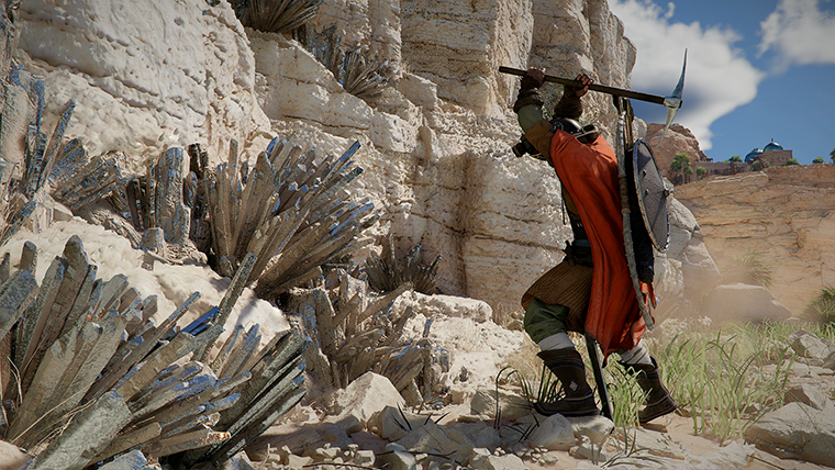 Crimson Desert story characters Kliff and companions