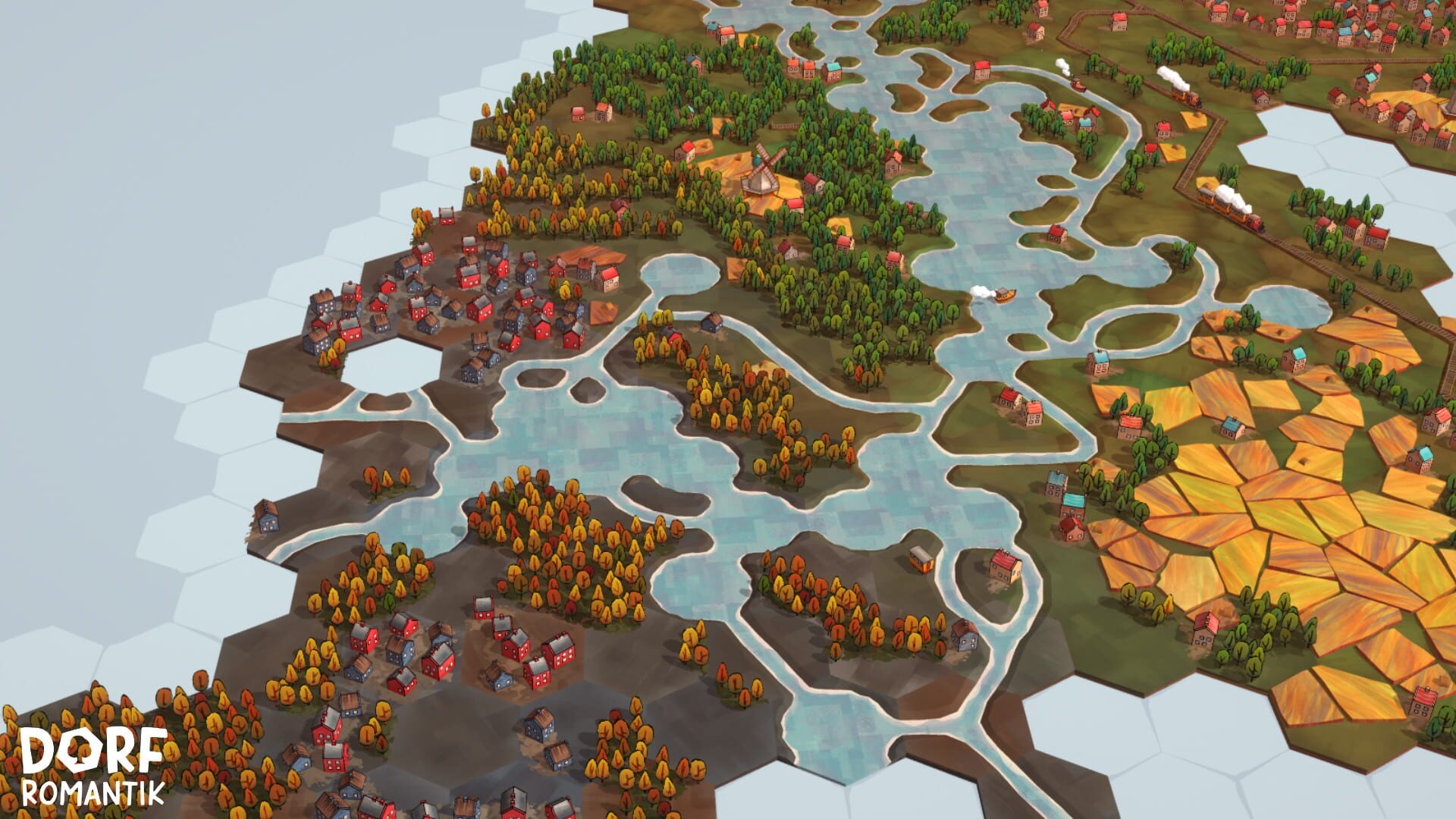 Dorfromantik — meditative landscape building with no narrative or characters