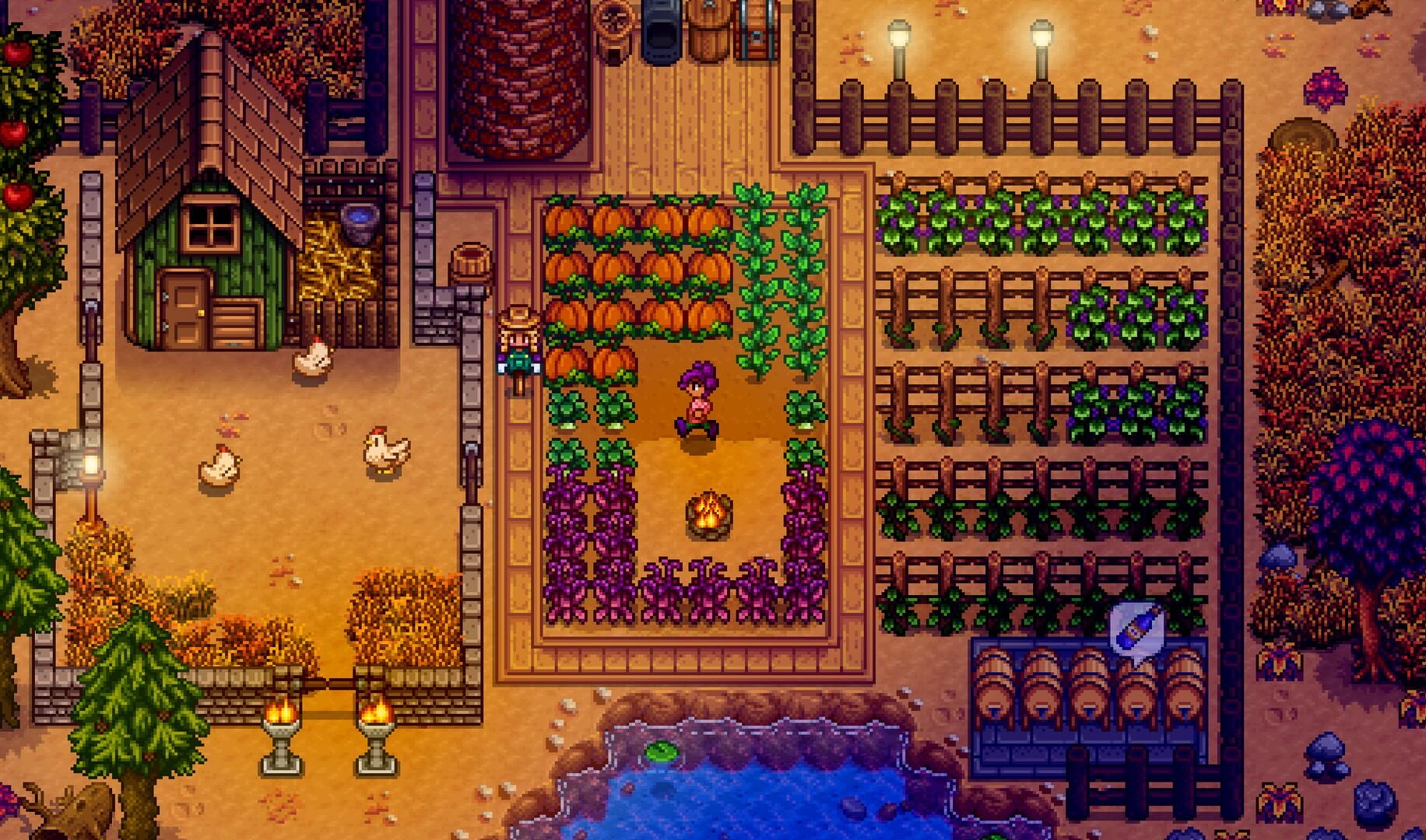 Stardew Valley Switch 2 Edition — farming, mining, and four-player co-op gameplay