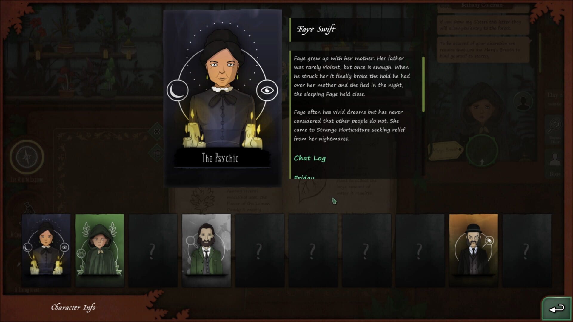 Strange Horticulture — value and replayability across eight endings at £11.99