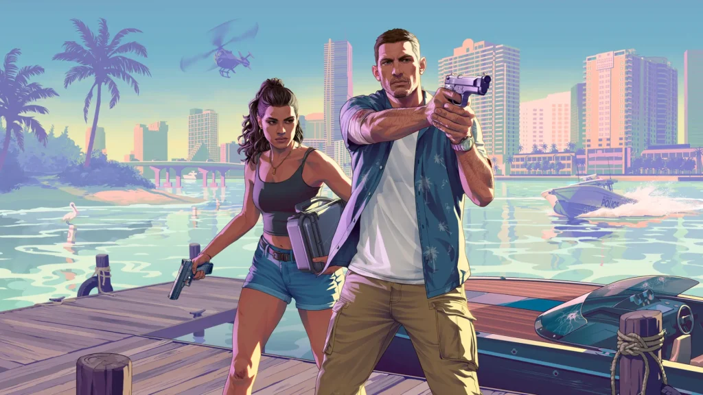 Lucia and Jason from GTA VI